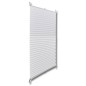 Plisse Persiana Blanco Cortina Plisada 90X125cm Plisse Persiana Blanco Cortina Plisada 90X125cm