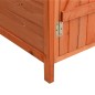 vidaXL Caseta para herramientas de jardín abeto macizo 136x75x160 cm vidaXL Caseta para herramientas de jardín abeto macizo 136x75x160 cm