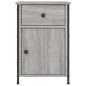 vidaXL Mesita de noche madera contrachapada gris Sonoma 40x42x60 cm vidaXL Mesita de noche madera contrachapada gris Sonoma 40x42x60 cm