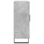 vidaXL Aparador de madera de ingeniería gris hormigón 69,5x34x90 cm vidaXL Aparador de madera de ingeniería gris hormigón 69,5x34x90 cm