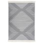 vidaXL Alfombra de algodón gris oscuro 160x230 cm vidaXL Alfombra de algodón gris oscuro 160x230 cm