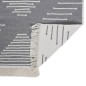 vidaXL Alfombra de algodón gris oscuro 160x230 cm vidaXL Alfombra de algodón gris oscuro 160x230 cm