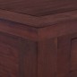 vidaXL Mesa de centro clásica madera maciza caoba marrón 68x68x30 cm vidaXL Mesa de centro clásica madera maciza caoba marrón 68x68x30 cm