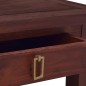 vidaXL Mesa de centro clásica madera maciza caoba marrón 68x68x30 cm vidaXL Mesa de centro clásica madera maciza caoba marrón 68x68x30 cm