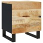 vidaXL Mesita de noche de madera maciza de mango 40x33x46 cm vidaXL Mesita de noche de madera maciza de mango 40x33x46 cm