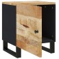vidaXL Mesita de noche de madera maciza de mango 40x33x46 cm vidaXL Mesita de noche de madera maciza de mango 40x33x46 cm