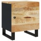vidaXL Mesita de noche de madera maciza de mango 40x33x46 cm vidaXL Mesita de noche de madera maciza de mango 40x33x46 cm