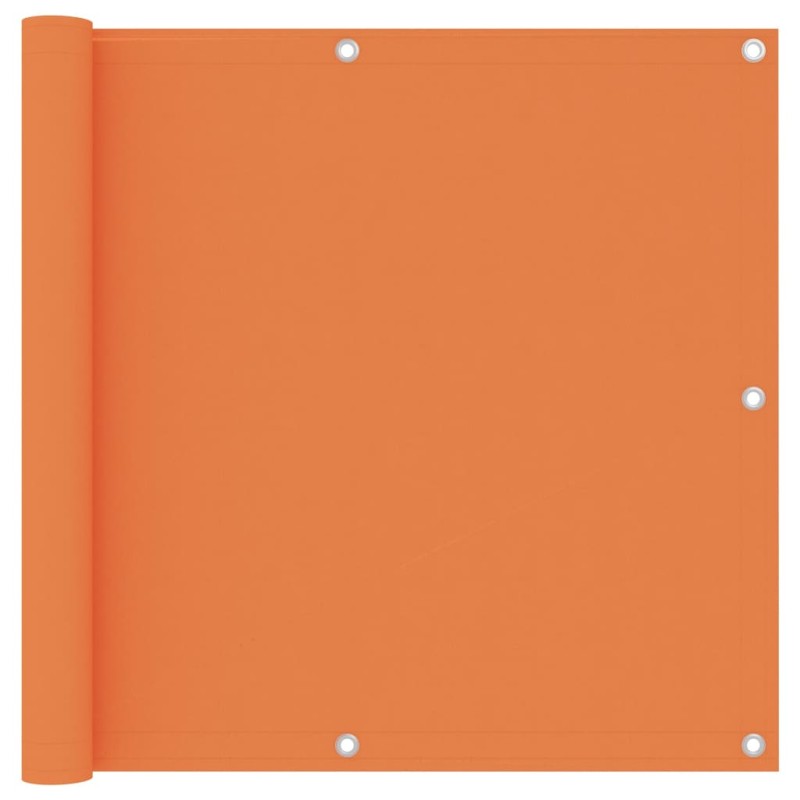 vidaXL Toldo para balcón tela oxford naranja 90x600 cm vidaXL Toldo para balcón tela oxford naranja 90x600 cm