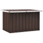 vidaXL Caja de almacenaje para jardín marrón 109x67x65 cm vidaXL Caja de almacenaje para jardín marrón 109x67x65 cm