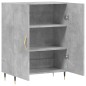 vidaXL Aparador de madera de ingeniería gris hormigón 69,5x34x90 cm vidaXL Aparador de madera de ingeniería gris hormigón 69,5x34x90 cm