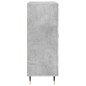 vidaXL Aparador de madera de ingeniería gris hormigón 69,5x34x90 cm vidaXL Aparador de madera de ingeniería gris hormigón 69,5x34x90 cm