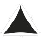 vidaXL Toldo de vela triangular tela Oxford negro 3,6x3,6x3,6 m vidaXL Toldo de vela triangular tela Oxford negro 3,6x3,6x3,6 m