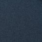 vidaXL Cortinas opacas con ganchos look de lino 2 pzas azul 140x245 cm