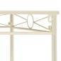 vidaXL Mesa auxiliar de estilo vintage metal 87x34x73 cm dorada vidaXL Mesa auxiliar de estilo vintage metal 87x34x73 cm dorada