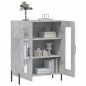 vidaXL Aparador de madera de ingeniería gris hormigón 69,5x34x90 cm vidaXL Aparador de madera de ingeniería gris hormigón 69,5x34x90 cm