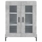 vidaXL Aparador de madera de ingeniería gris hormigón 69,5x34x90 cm vidaXL Aparador de madera de ingeniería gris hormigón 69,5x34x90 cm