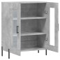 vidaXL Aparador de madera de ingeniería gris hormigón 69,5x34x90 cm vidaXL Aparador de madera de ingeniería gris hormigón 69,5x34x90 cm
