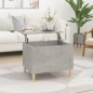 vidaXL Mesa de centro madera contrachapada gris hormigón 60x44,5x45 cm vidaXL Mesa de centro madera contrachapada gris hormigón 60x44,5x45 cm