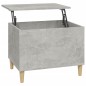 vidaXL Mesa de centro madera contrachapada gris hormigón 60x44,5x45 cm vidaXL Mesa de centro madera contrachapada gris hormigón 60x44,5x45 cm