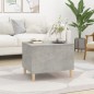 vidaXL Mesa de centro madera contrachapada gris hormigón 60x44,5x45 cm vidaXL Mesa de centro madera contrachapada gris hormigón 60x44,5x45 cm
