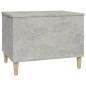 vidaXL Mesa de centro madera contrachapada gris hormigón 60x44,5x45 cm vidaXL Mesa de centro madera contrachapada gris hormigón 60x44,5x45 cm
