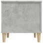 vidaXL Mesa de centro madera contrachapada gris hormigón 60x44,5x45 cm vidaXL Mesa de centro madera contrachapada gris hormigón 60x44,5x45 cm