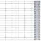 vidaXL Valla de jardín de acero galvanizado plateado 50x0,8 m vidaXL Valla de jardín de acero galvanizado plateado 50x0,8 m