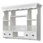 vidaXL Mueble de pared para cocina de madera blanco vidaXL Mueble de pared para cocina de madera blanco