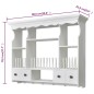 vidaXL Mueble de pared para cocina de madera blanco vidaXL Mueble de pared para cocina de madera blanco