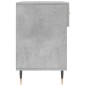 vidaXL Banco zapatero madera de ingeniería gris hormigón 102x35x55 cm vidaXL Banco zapatero madera de ingeniería gris hormigón 102x35x55 cm