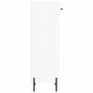 vidaXL Mueble zapatero madera contrachapada blanco brillo 30x35x105 cm vidaXL Mueble zapatero madera contrachapada blanco brillo 30x35x105 cm