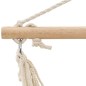 vidaXL Columpio/Hamaca grande de tela blanco crema vidaXL Columpio/Hamaca grande de tela blanco crema