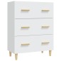 vidaXL Aparador de madera contrachapada blanco 70x34x90 cm vidaXL Aparador de madera contrachapada blanco 70x34x90 cm