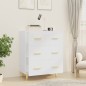 vidaXL Aparador de madera contrachapada blanco 70x34x90 cm vidaXL Aparador de madera contrachapada blanco 70x34x90 cm