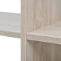vidaXL Estantería librería en forma de escalera 107 cm blanca vidaXL Estantería librería en forma de escalera 107 cm blanca