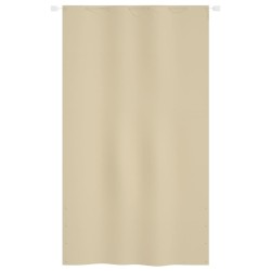vidaXL Toldo pantalla para balcón de tela oxford beige 140x240 cm