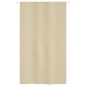 vidaXL Toldo pantalla para balcón de tela oxford beige 140x240 cm