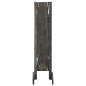 vidaXL Valla de jardín enrejada madera maciza de abeto gris 120x90 cm vidaXL Valla de jardín enrejada madera maciza de abeto gris 120x90 cm