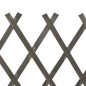 vidaXL Valla de jardín enrejada madera maciza de abeto gris 120x90 cm vidaXL Valla de jardín enrejada madera maciza de abeto gris 120x90 cm
