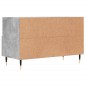 vidaXL Mueble para TV madera contrachapada gris hormigón 80x36x50 cm vidaXL Mueble para TV madera contrachapada gris hormigón 80x36x50 cm