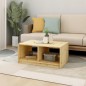 vidaXL Mesa de centro de madera maciza de abeto 75x50x33,5 cm vidaXL Mesa de centro de madera maciza de abeto 75x50x33,5 cm