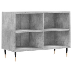 vidaXL Mueble de TV madera de ingeniería gris hormigón 69,5x30x50 cm