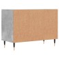 vidaXL Mueble de TV madera de ingeniería gris hormigón 69,5x30x50 cm vidaXL Mueble de TV madera de ingeniería gris hormigón 69,5x30x50 cm