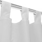 vidaXL Cortinas de micro-raso con bucles 2 unidades blanco 140x245 cm vidaXL Cortinas de micro-raso con bucles 2 unidades blanco 140x245 cm