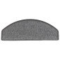 vidaXL Alfombrillas de escalera 15 unidades gris oscuro 65x24x4 cm vidaXL Alfombrillas de escalera 15 unidades gris oscuro 65x24x4 cm