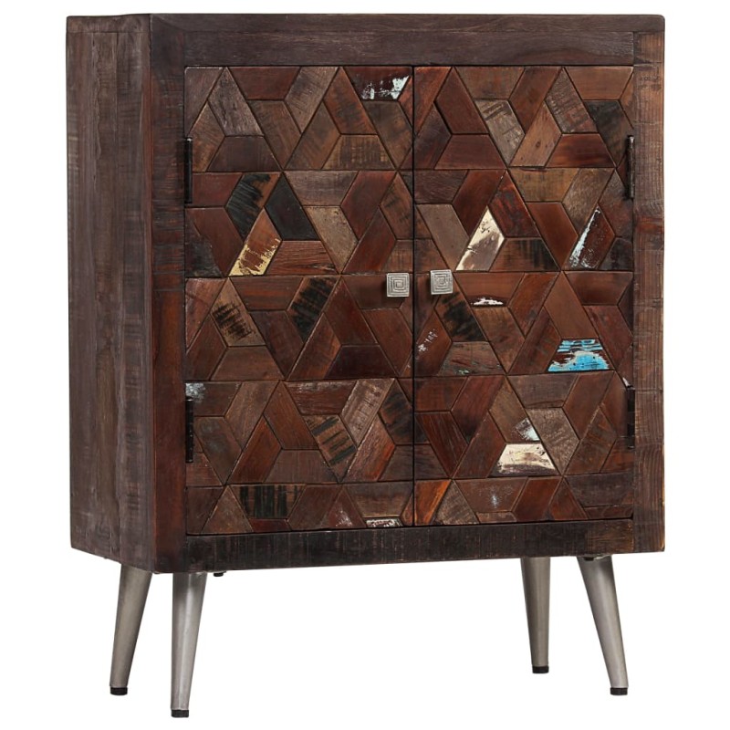 vidaXL Aparador de madera maciza reciclada 60x30x76 cm vidaXL Aparador de madera maciza reciclada 60x30x76 cm