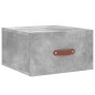 vidaXL Mesitas de noche de pared 2 uds color gris hormigón 35x35x20 cm vidaXL Mesitas de noche de pared 2 uds color gris hormigón 35x35x20 cm