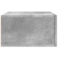 vidaXL Mesitas de noche de pared 2 uds color gris hormigón 35x35x20 cm vidaXL Mesitas de noche de pared 2 uds color gris hormigón 35x35x20 cm