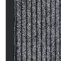vidaXL Felpudo de rayas gris 80x120 cm vidaXL Felpudo de rayas gris 80x120 cm