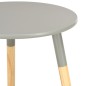 vidaXL Mesitas auxiliares 2 unidades madera maciza de pino gris vidaXL Mesitas auxiliares 2 unidades madera maciza de pino gris